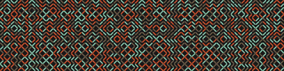 Abstract Geometric Pattern generative computational art illustration