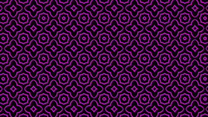 Abstract purple geometric seamless pattern background. Psychedelic Colorful Kaleidoscope background. Disco Abstract Background