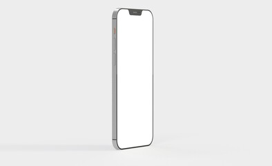 phone 3d illustration mockup smartphone isolated.