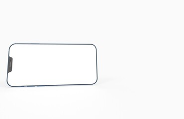 phone 3d illustration mockup smartphone isolated.