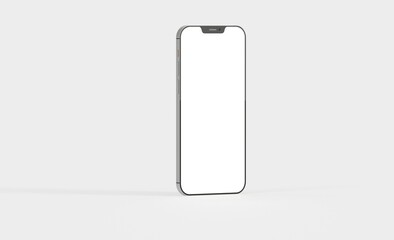 phone 3d illustration mockup smartphone isolated.