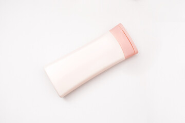 plastic bottle isolated on a white background