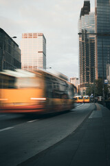 Stra&szlig;e in Warschau