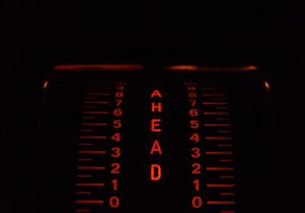 Speed control device on board the ship. Electronic telegraph. © Сергей Жмурчак