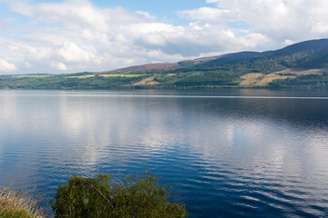 Fototapeta na wymiar Loch Ness lake in Scotland