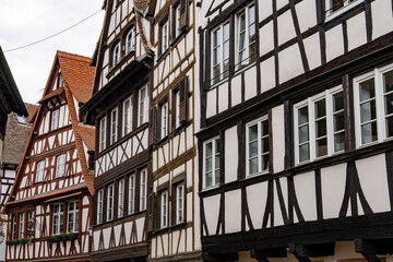 Fototapeta premium Maisons alsaciennes à colombage 