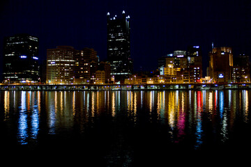 Pittsburgh Skyline at Night