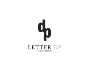 Obraz premium Initial Letter DP Logo Template Design