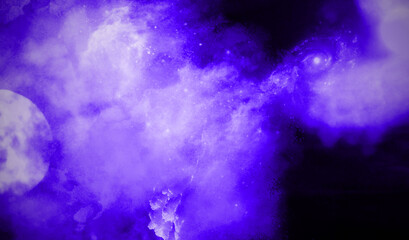 abstract colorful cosmos nebula star stars background bg wallpaper art