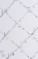 rubber stamp background with the french word 