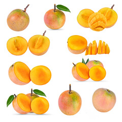 Mango R2E2  isolated on white background