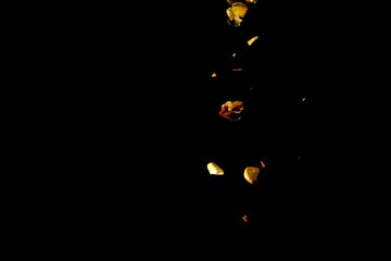 Fototapeta premium Mixture of Pistachios and Coffee Bean