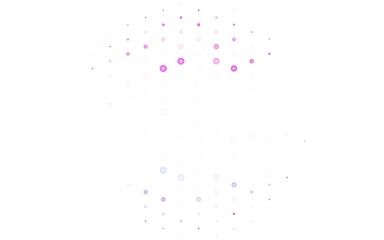 Light Blue, Red vector pattern with spheres.