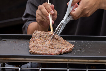 キャンプ飯　アウトドア料理　男飯　休日の過ごし方　