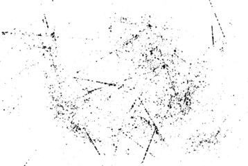 Grunge black and white texture.Overlay illustration over any design to create grungy vintage effect and depth. For posters, banners, retro and urban designs.Grunge Texture Vector