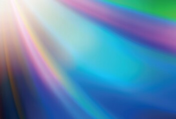 Light Blue, Yellow vector blurred shine abstract background.