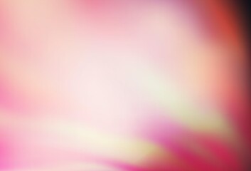 Light Pink, Yellow vector glossy abstract backdrop.
