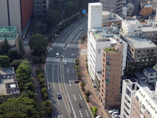 東京の道