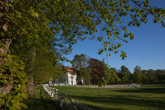 Manor house with park and paddok  at the Gut Panker estate. near L&uuml;tjenburg.