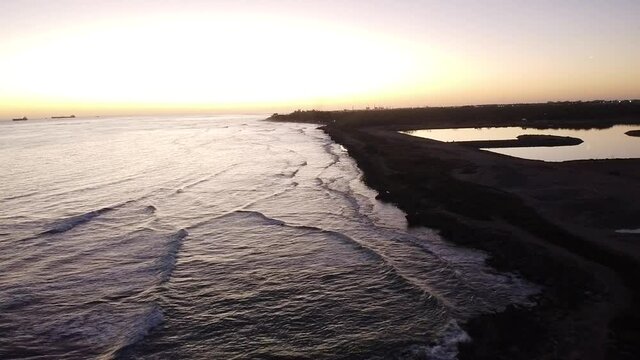 Sunset at Ewa Beach in Oahu Hawaii