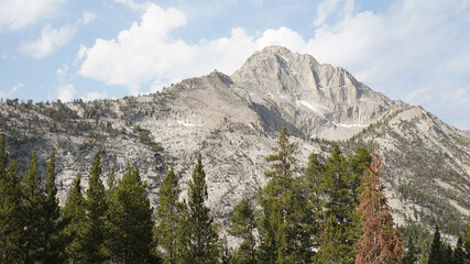 Kearsarge Pass in the Sierra Nevada Mountains of California, USA.