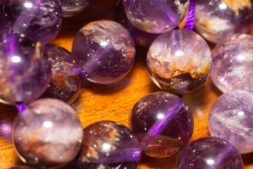 Coaxenite stone beaded bracelet