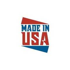 Made in the USA icon isolated on white background