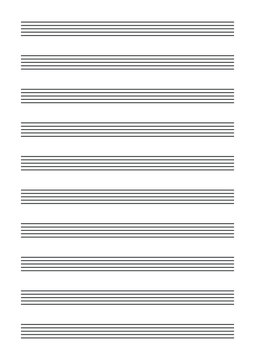 13,445 Sheet Music Blank Images, Stock Photos, 3D objects