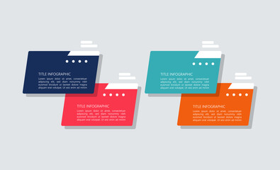 Infographic Vector label design template. Can be used for process diagrams, presentations, workflow layouts, banners, flowcharts. Infographics background.