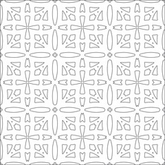 floral pattern background.Repeating geometric tiles from striped elements.  Black pattern. 
