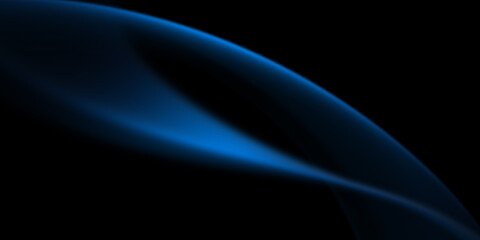 Abstract Dark Blue Velvet Fractal Background