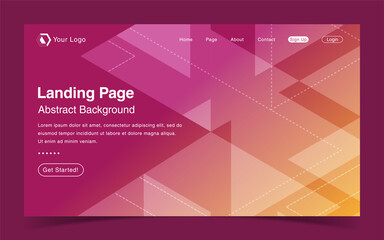 Modern And Professional Landing Page Template