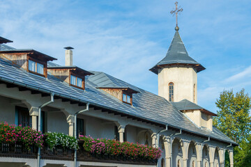 Fototapeta premium The monastery Magura Ocnei, Bacau, Romania