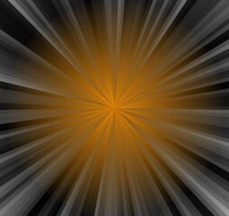 Abstract ray burst background, glow effect, comix