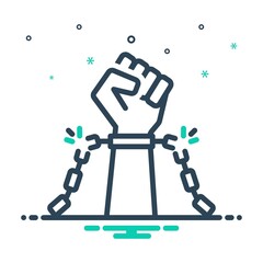 Mix icon for breaking