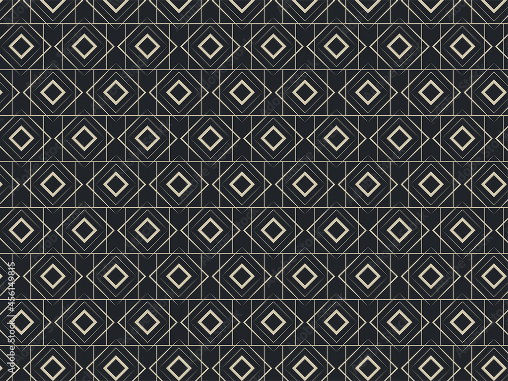 Poster abstract geometric overlapping diamond pattern background.