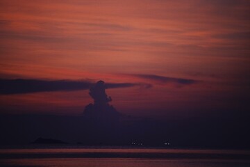 Sunset in Thailand