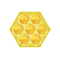 Vector image of the children's game anti-stress drink. The finished image on a white isolated background.