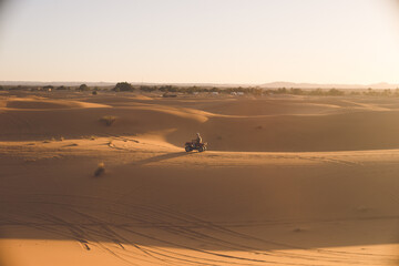 モロッコ メルズーガ サハラ砂漠砂丘の絶景
