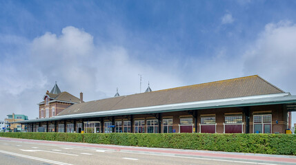 Kampen Station, Overijssel Province, The Netherlands - obrazy, fototapety, plakaty