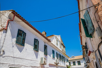 Dans le village de Gaios à Paxos île Ionienne
