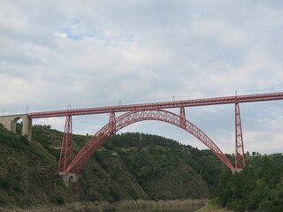 Viaduc de Garabit, Cantal, Auvergne, France, Gustave Eiffel.