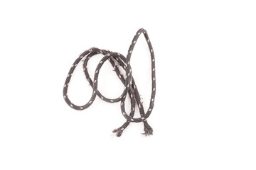 shoelaces on a white background