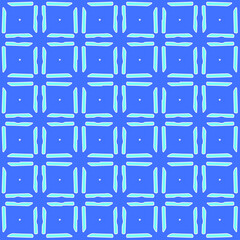 Naklejka premium Geometric vector pattern with azure and blue color. simple ornament for wallpapers and backgrounds.