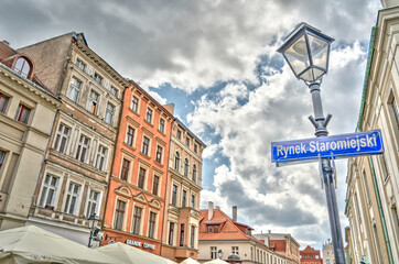 Torun historical center, HDR Image