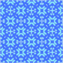Fototapeta na wymiar Geometric vector pattern with azure and blue color. simple ornament for wallpapers and backgrounds.