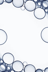 Macro shot of water abstract