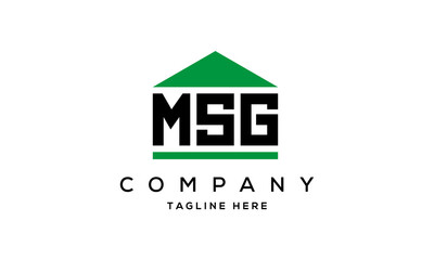 MSG creative three latter logo design