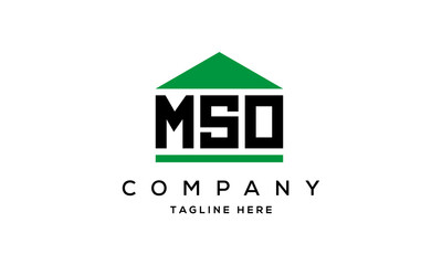 MSO creative three latter logo design