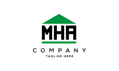 MHA creative three latter logo design